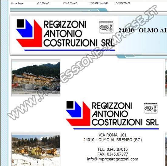 Regazzoni Antonio Costruzioni Srl